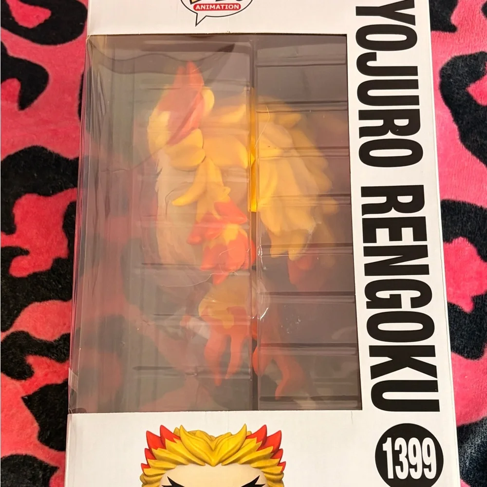 Funko Animation Kyojuro Rengoku Figure - Red and Yellow - Picture 2 of 2